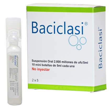 BACICLASI SUSPENSION ORAL X 10BOTELLITAS DOLLY PHARMA