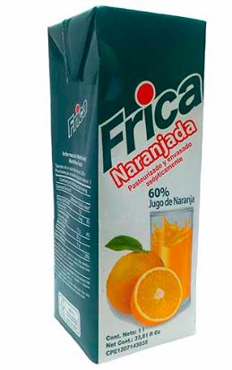 JUGO FRICA 1LT NARANJADA 60% UHT