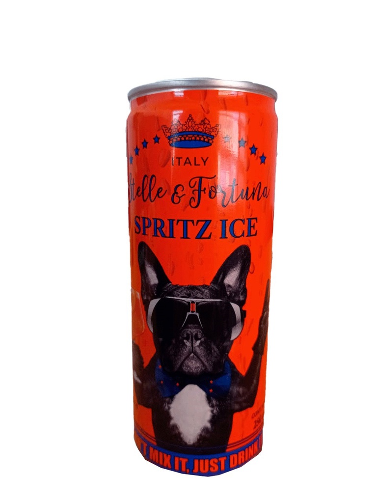 VINO STELLE &amp; FORTUNA 250ML SPRITZ ICE LATA