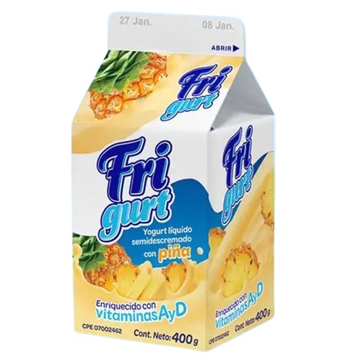 YOGURT LIQUIDO FRIGURT 400ML PIÑA