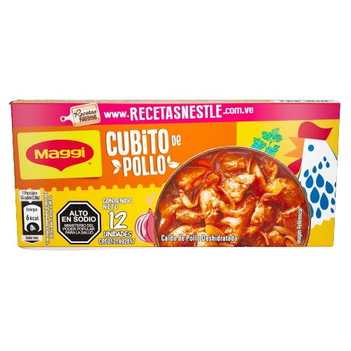 CALDO MAGGI 12UND DE POLLO
