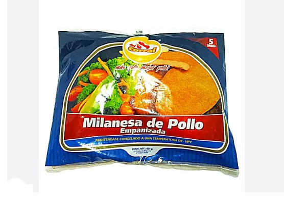 MILANESA DEL CORRAL DE POLLO 425GR