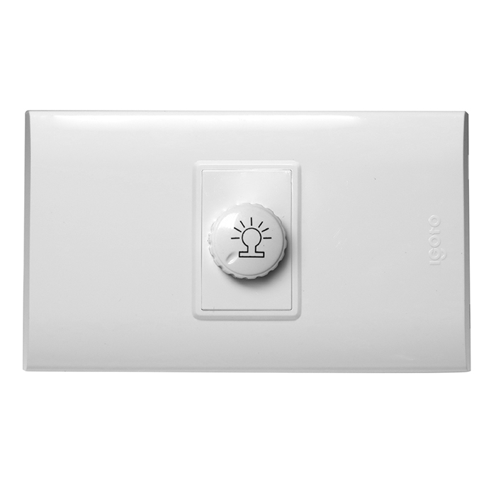 INTERRUPTOR IGOTO BLANCO TIPO DIMMER