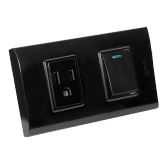 INTERRUPTOR TOMACORRIENTE IGOTO NEGRO