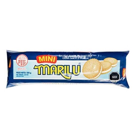 GALLETA MINI MARILU 100GR VAINILLA