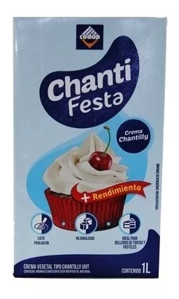 CREMA CHANTY FESTA 1LT DECOR