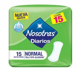PROTEC DIARIO NOSOTRAS 15UND NORMAL