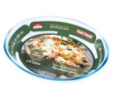 CONTENEDOR VIDRIO OVALADO SIN TAPA 3200 ML