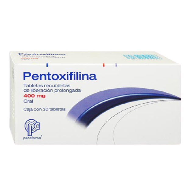 PENTOXIFLINA 400MG X 30 TABLETAS ALFA