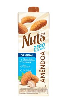 LECHE DE ALMENDRA NUTS  1LT SIN AZUCAR