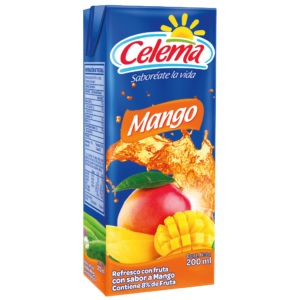 JUGO CELEMA 200ML MANGO