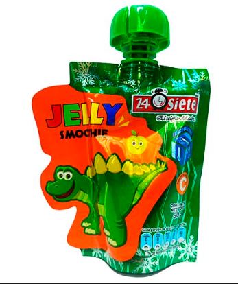 GELATINA JELLY SMOOTHIE 80GR MANZANA