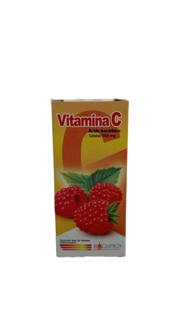 VITAMINA C 500MG X 30TABL BIOQUIMICA