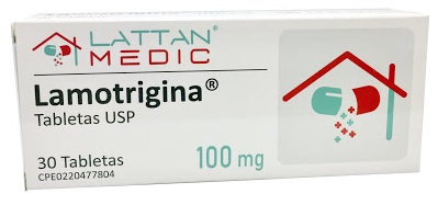 LAMOTRIGINA 100MG X 30TAB LATTAN