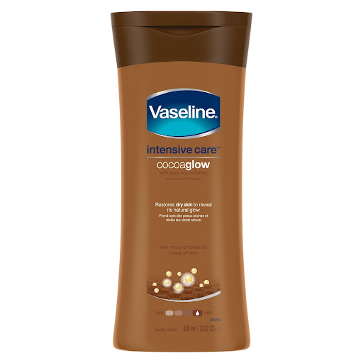 LOCION CORP VASELINE 400ML COCOA GLOW