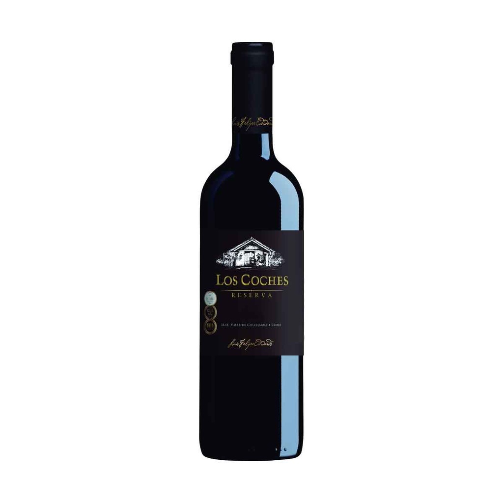 VINO LOS COCHES 0,75LT MERLOT TINTO RESERVA
