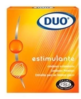 PRESERVATIVO ESTIMULANTE PAQ X 3UND DUO