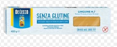 PASTA DE CECCO 400G LINGUINE SIN GLUTEN
