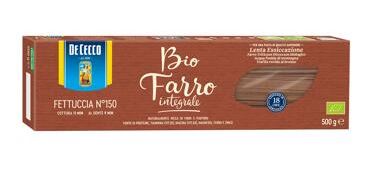 PASTA DE CECCO 500G FETCINA BIO FARRO INTEGRAL