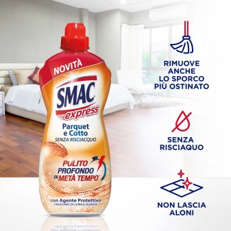 LIMPIAPISOS SMAC 1LT PAVIMENTI PARQUET Y COTTO
