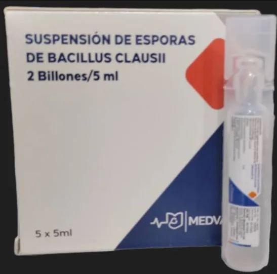 SUSP DE ESPORAS 2 BILLONES 5ML X 5FRASC MEDVAL