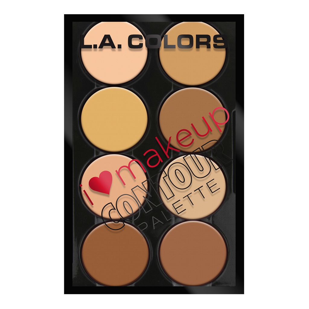 PALETA DE CONTORNOS LA COLORS LIGHT-MEDIUM C30352