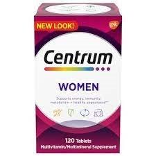 CENTRUM WOMAN 120 TABLETAS GSK