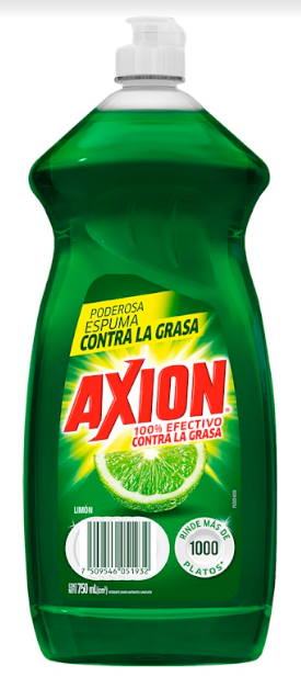 LAVAPLATOS AXION 750ML LIQ LIMON