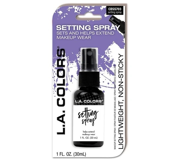 SPRAY LA COLORS FIJADOR DE MAQUILLAJE CLARO CBSS703