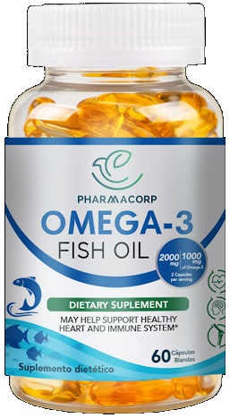 OMEGA 3 2000MG X 60CAPS PHARMACORP