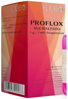 PROFLOX 1G 5ML X 200ML SUCRALFATO CLEOPHARMA