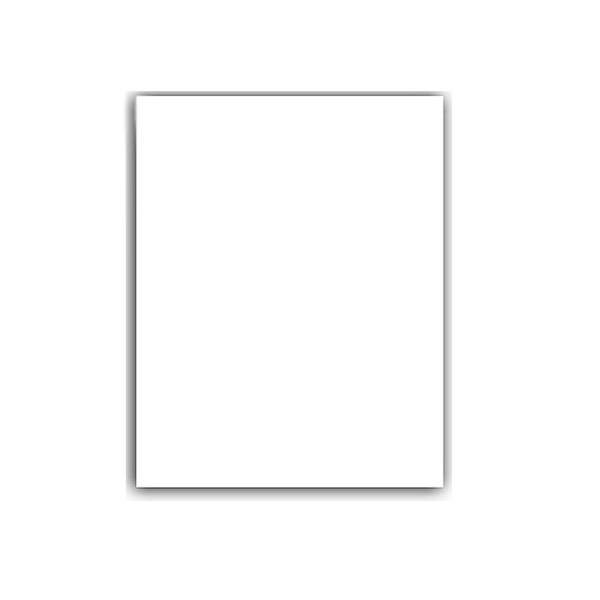 FOAMI MIL COLORES UNICOLOR BLANCO CARTA