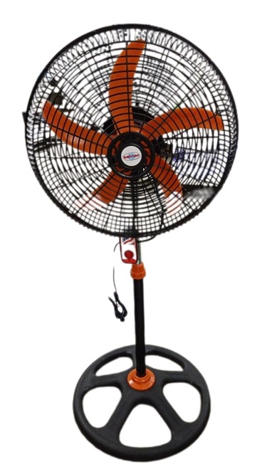 VENTILADOR SALCAR DE PEDESTAL DE 18" 5 ASPAS PLASTICAS