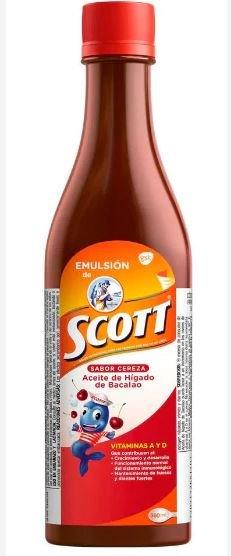 EMULSION DE SCOTT 180ML CEREZA GSK