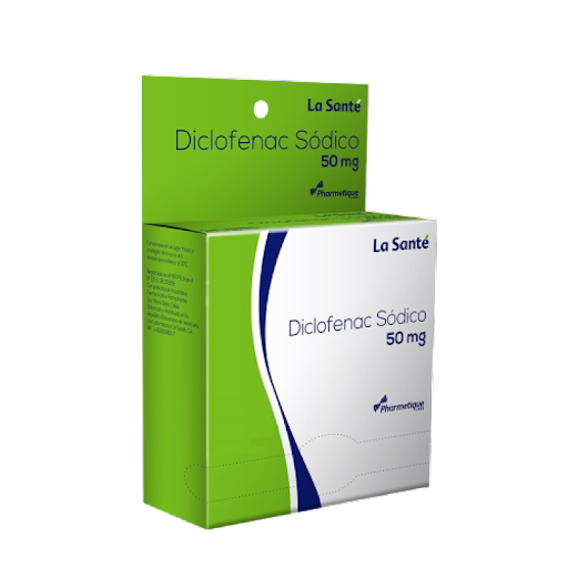 DICLOFENAC SODICO 50MG X 5TABL BLISTER LA SANTE***