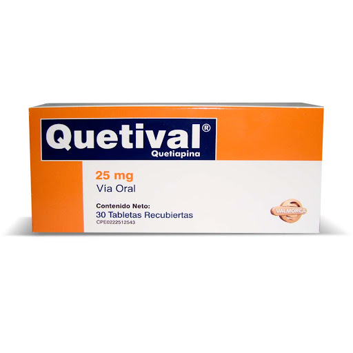 QUETIVAL 25MG X 30TABL VALMORCA