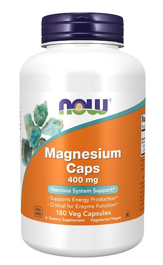 MAGNESIUM 400MG X 180CAPS NOW