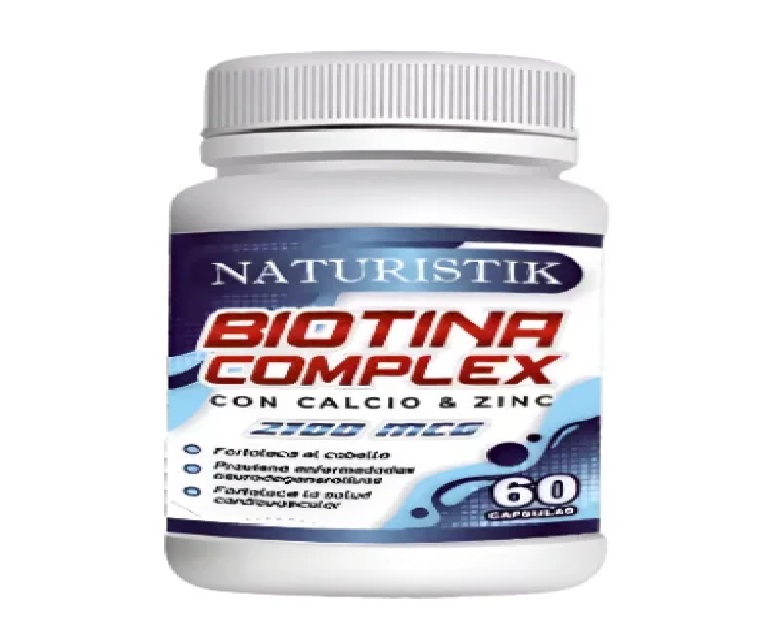 BIOTINA COMPLEX 2100MCG X 60CAPS NATURISTIK