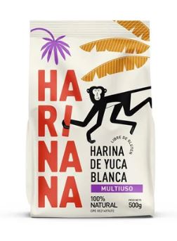HARINA HARINANA 500GR YUCA BLANCA