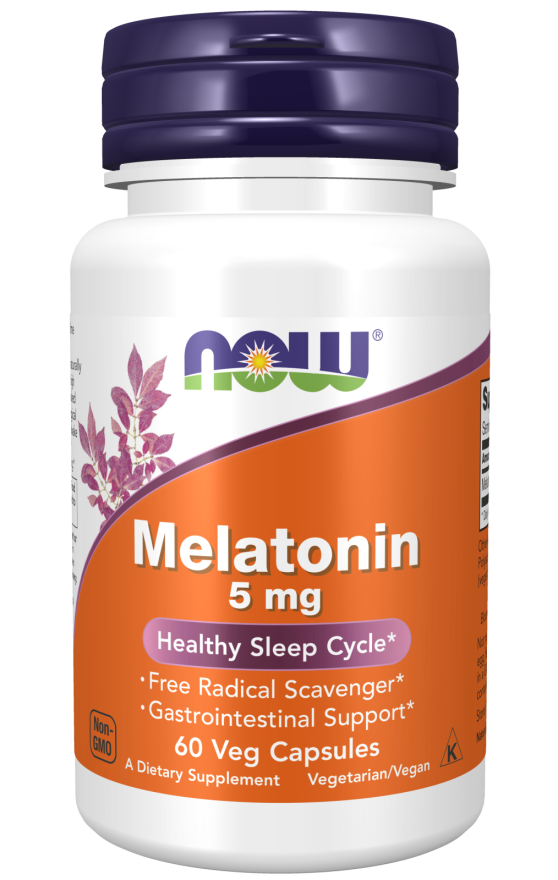 MELATONIN 5MG X 60 CAPSULAS NOW