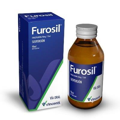 FUROSIL 50MG / 15ML X 90ML FURAZOLIDONA SUSP VINCENTI