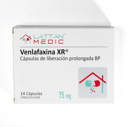VENLAFAXINA XR 75MG X 14CAPS LATTAN MEDIC