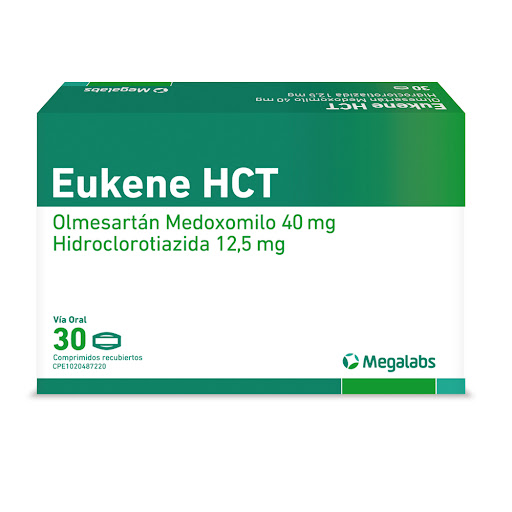 EUKENE HCT 40MG 12,5MG X 30COMP MEGALABS