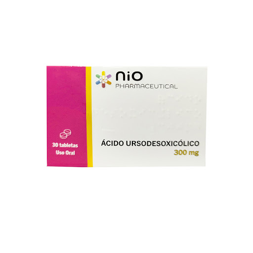 ACIDO URSODESOXICOLICO 300MG X 30TABL NIO PHARMACEUTICAL