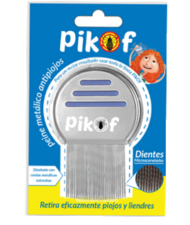 PEINE PIKOF ANTIPIOJOS ACERO