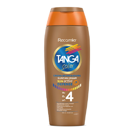 BRONCEADOR TANGA 250ML CREMA SPF 4