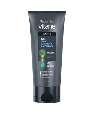 GEL FIJADOR VITANE 250GR MEN EXTREME CONTROL