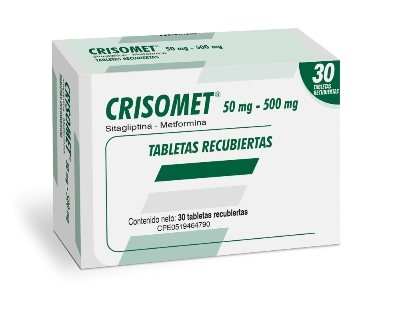 CRISOMET 50MG 500MG X 60TABL FARMA