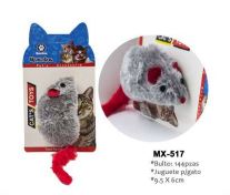 JUGUETE P/GATO RATON DE TELA MX-517