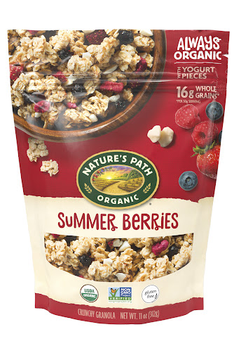 GRANOLA NATURE'S PATH 312GR BAYAS Y YOGUR